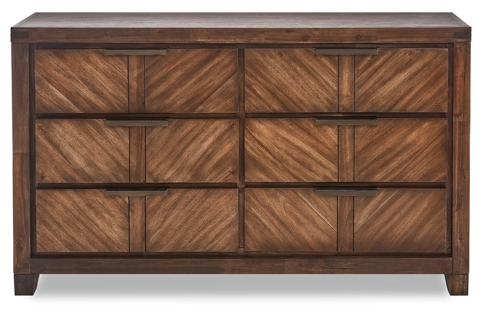 Nathan 6-Drawer Dresser - Brown