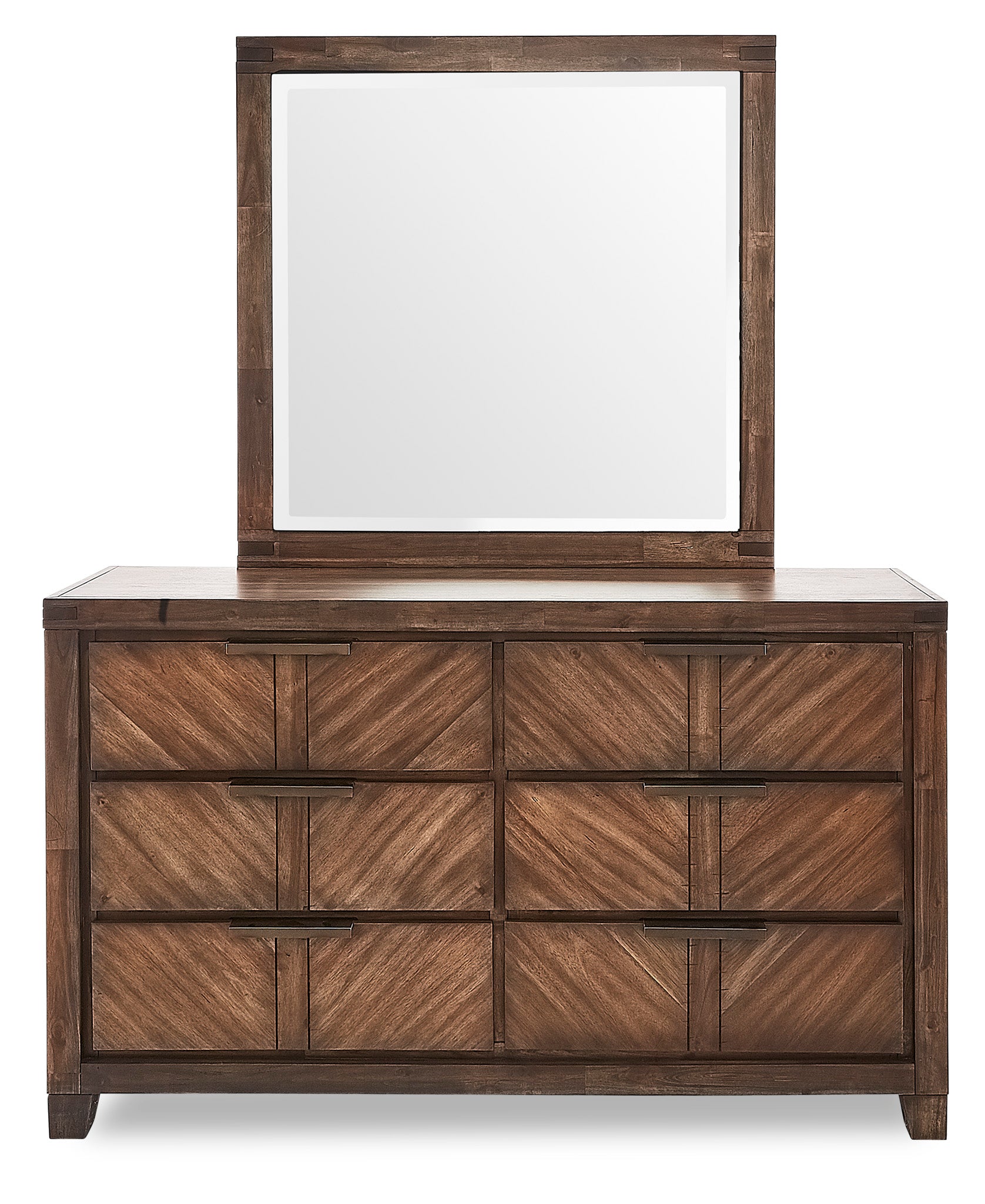 Nathan 6-Piece Queen Bedroom Package - Brown