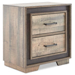 Orlando Night Table - Weathered Brown