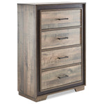 Orlando 4-Drawer Chest - Weathered Brown