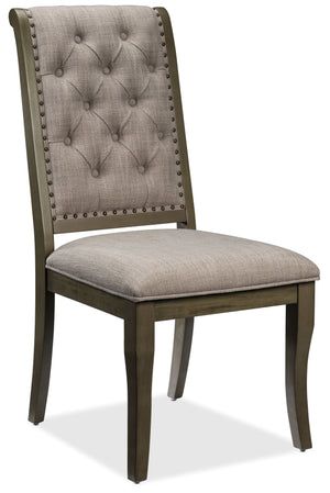 Cleopatra Chaise sans bras – brun pâle