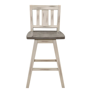 Willow Tabouret hauteur bistrot – blanc, gris