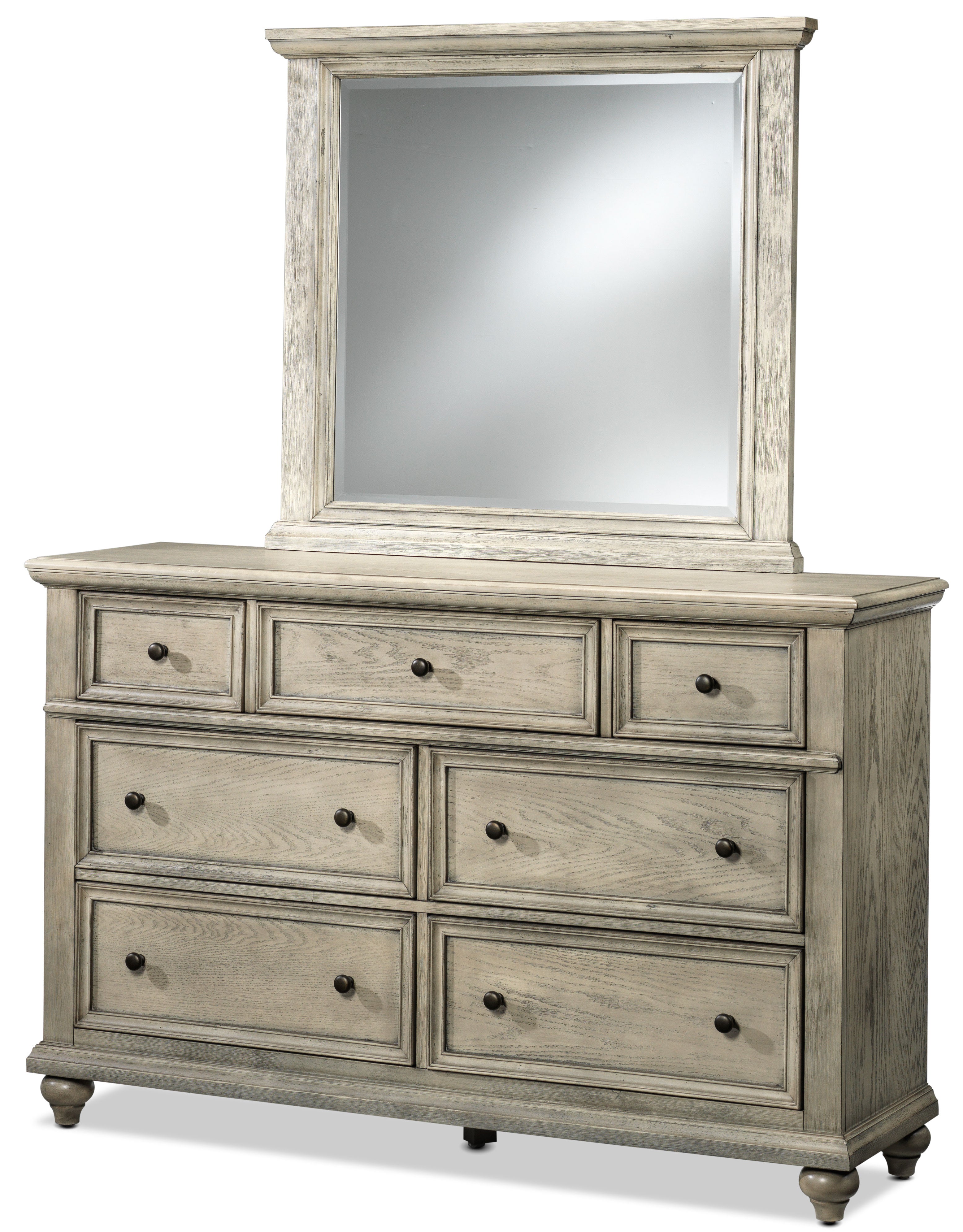 Emma 6-Piece King Bedroom Package - Oak