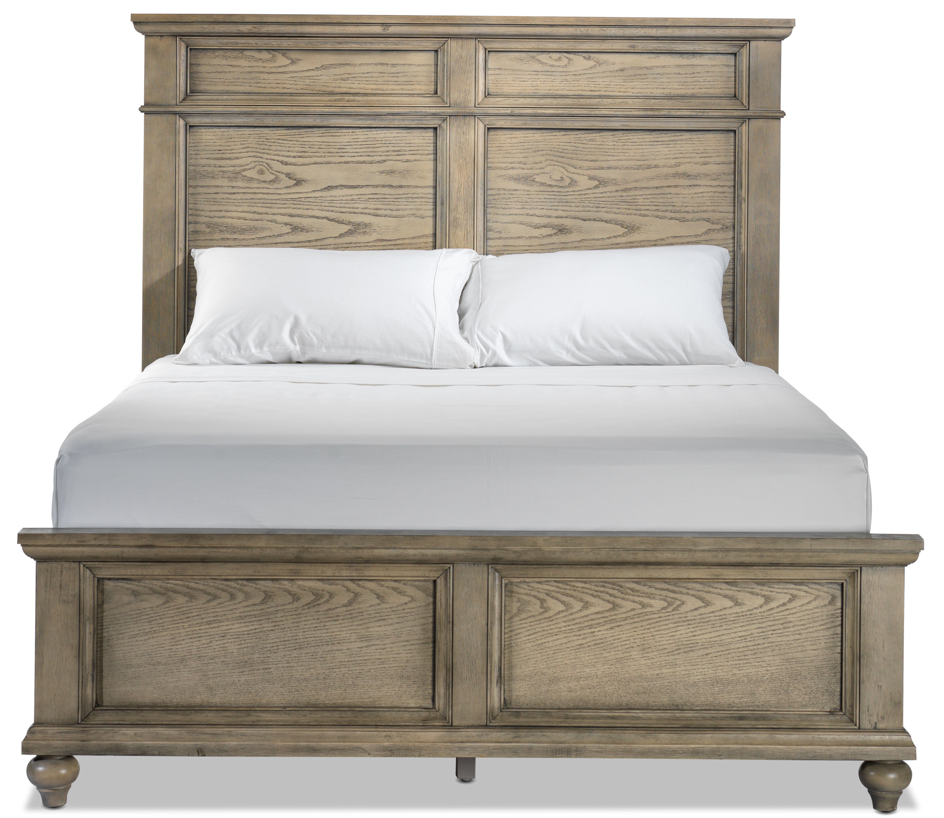 Emma 3-Piece Queen Bed - Oak