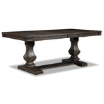 Cambridge Extendable Dining Table - Dark Brown