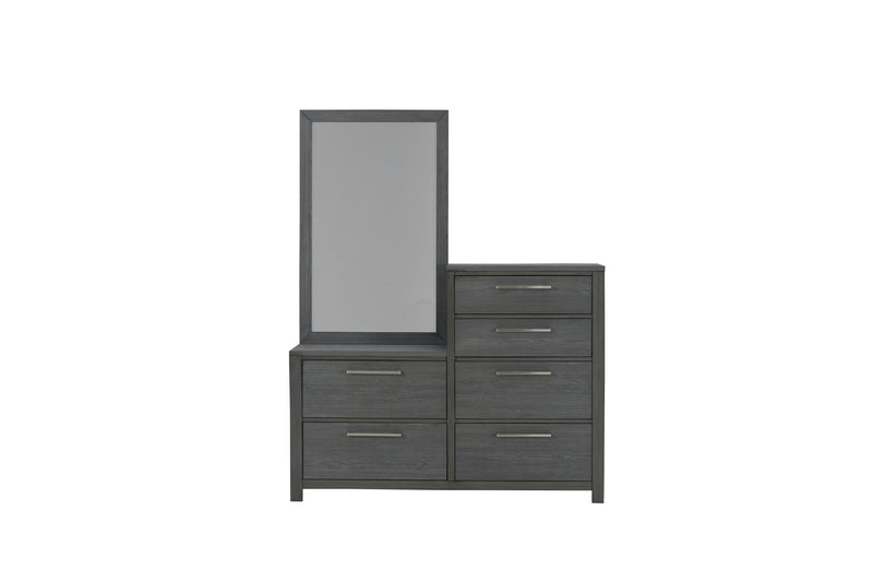 Westpoint 6 Drawer Dresser Weathered Grey Leon's