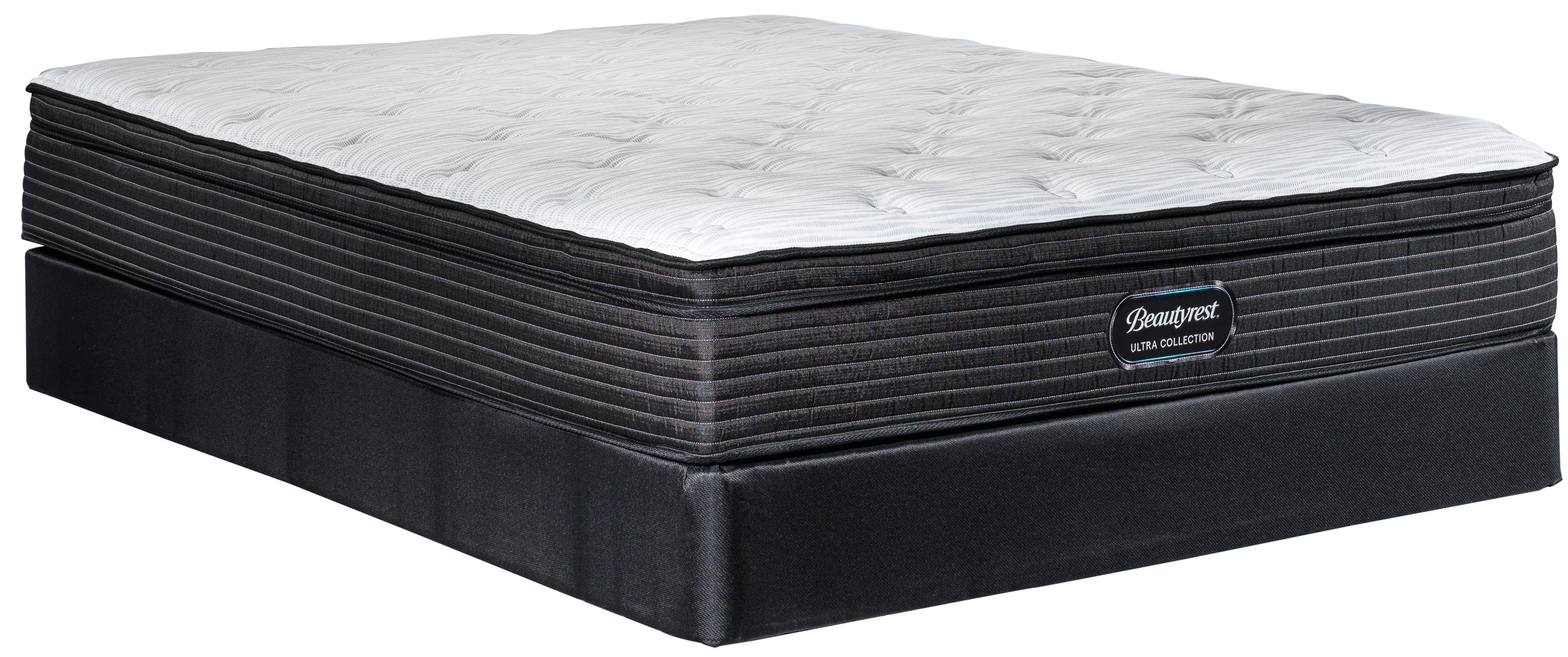 Beautyrest Ultra Jasper Firm King Mattress and Split Boxspring Set