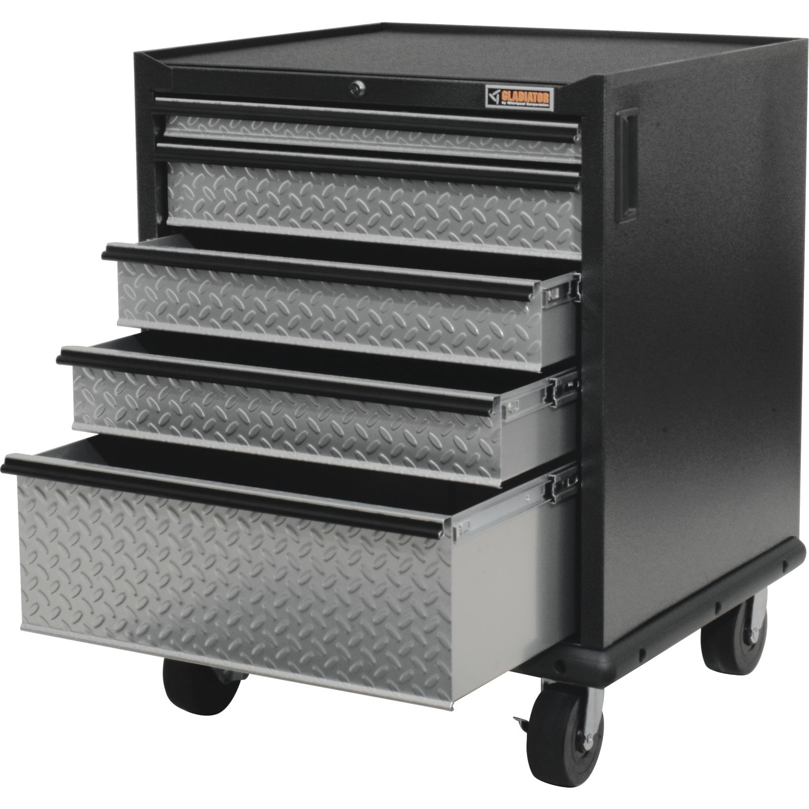 Gladiator Silver Tread Premier Pre-Assembled GearDrawer - GAGD275DLG