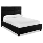 Elvis 3-Piece Full Upholstered Bed - Onyx