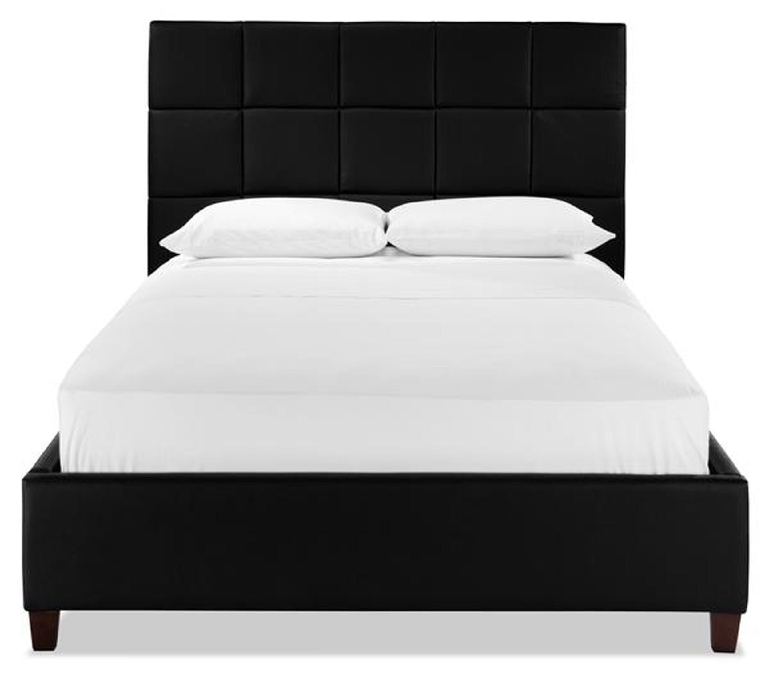 Elvis 3-Piece Full Upholstered Bed - Onyx