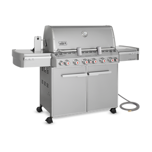Weber Summit® S-670 BBQ 6 brûleurs gaz naturel 100 000 BTU acier inoxydable 7470001