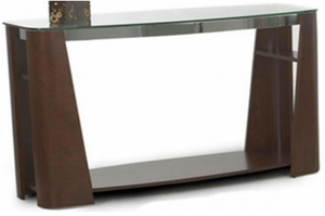 Vermont Table console 44 po – expresso foncé