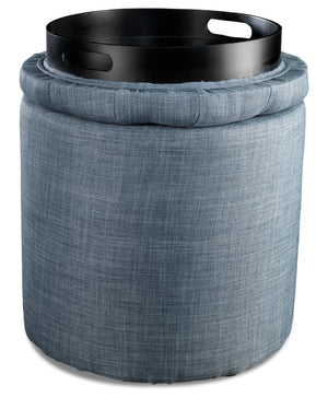 Yara Tabouret – bleu
