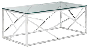 Lexie Table de centre – chrome