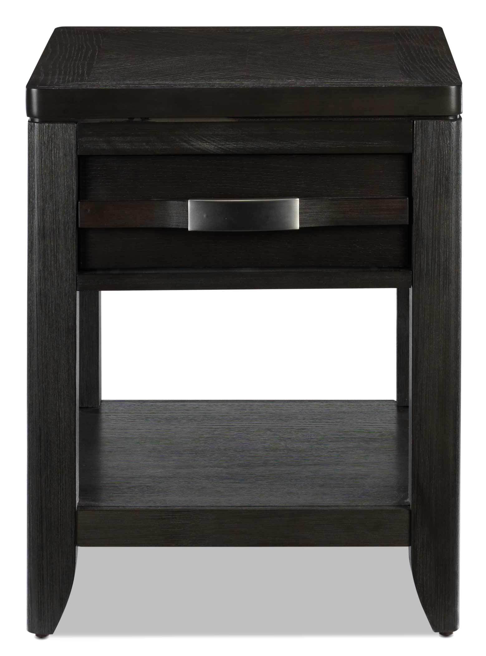 Manila 20" End Table - Brown
