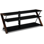 Merlot 60" TV Stand - Espresso, Black