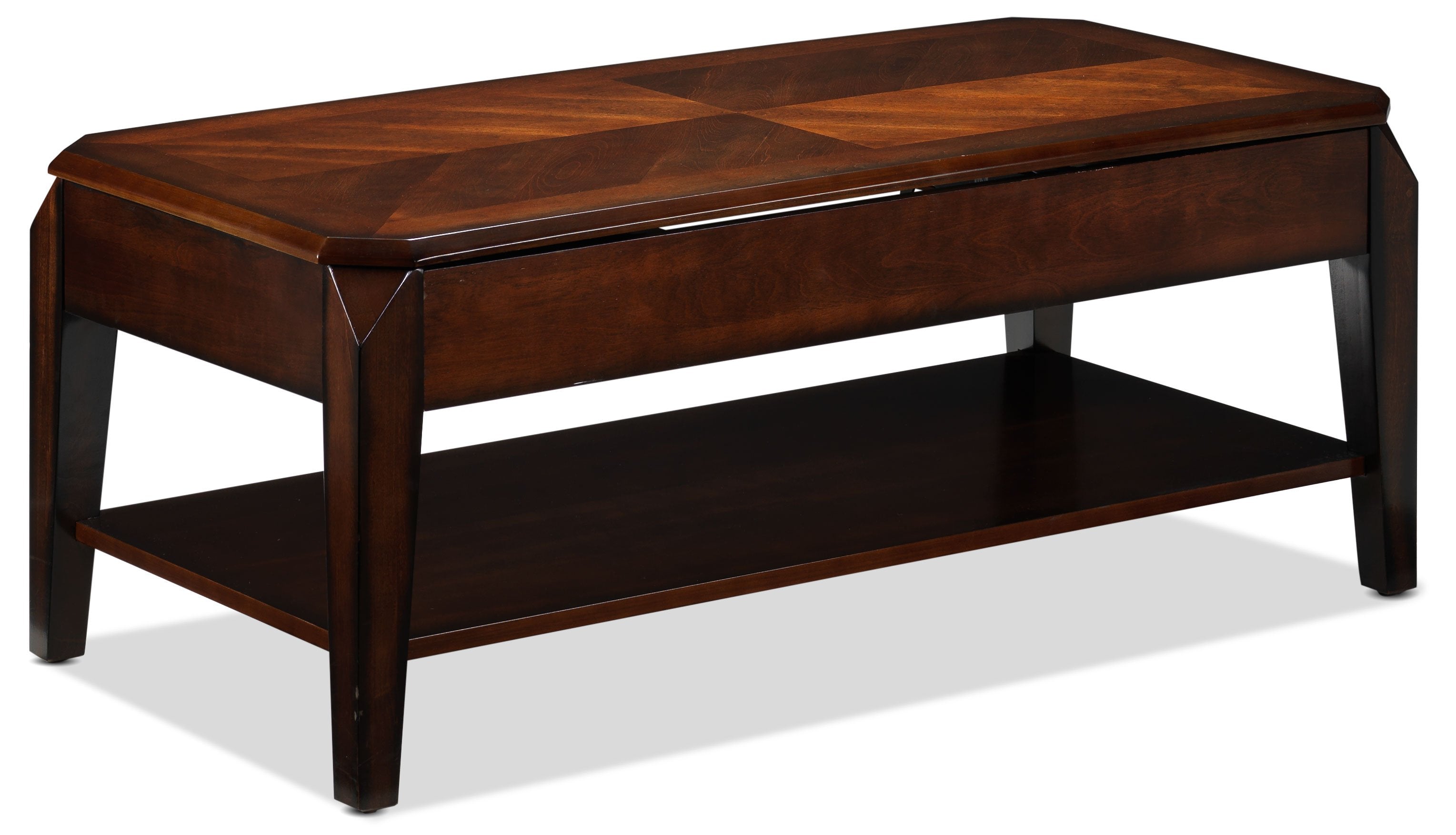 Lennox 47" Lift-Top Coffee Table - Walnut