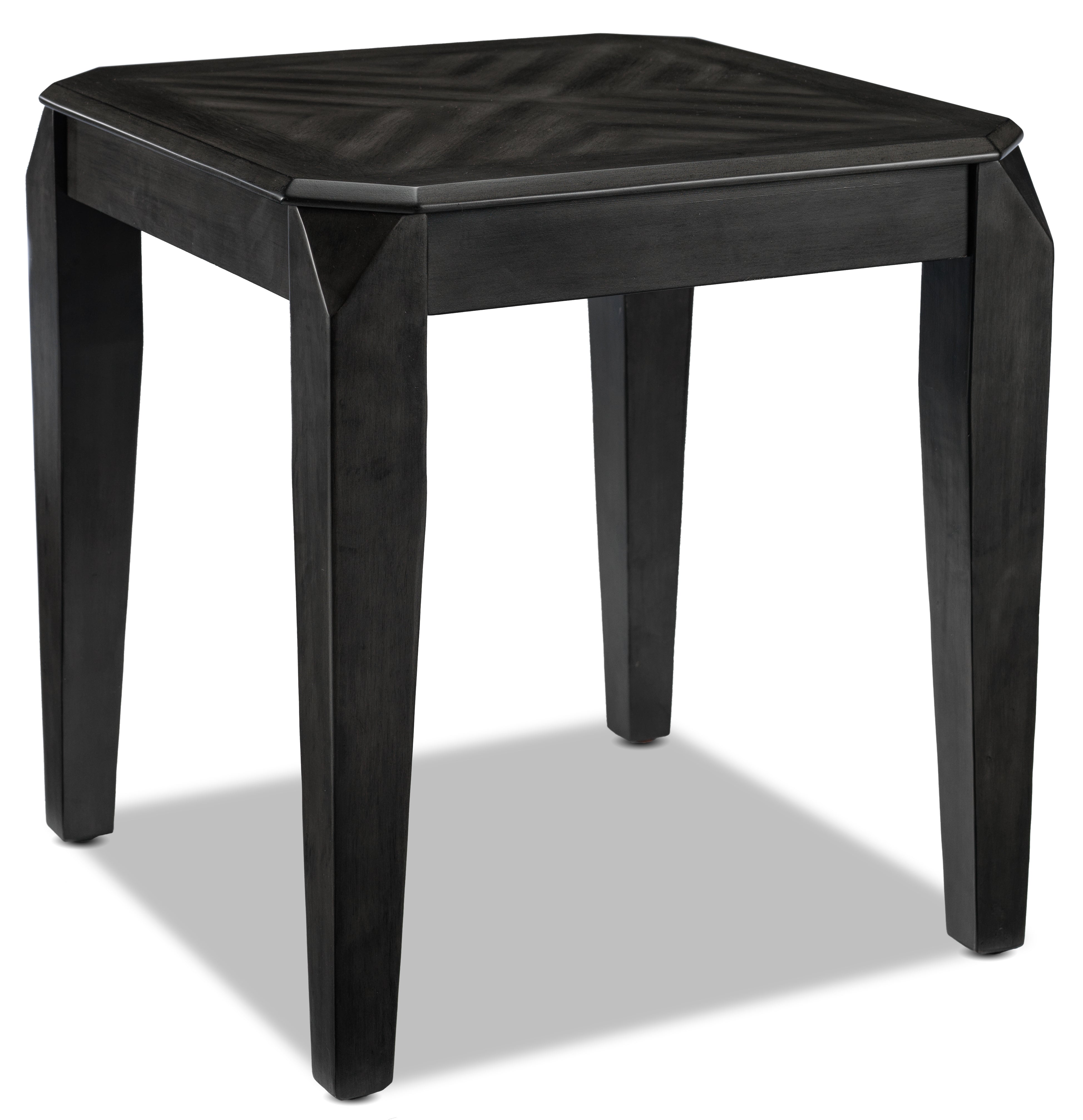 Lennox 21" End Table - Dark Grey