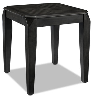 Lennox Table de bout 21 po – gris foncé