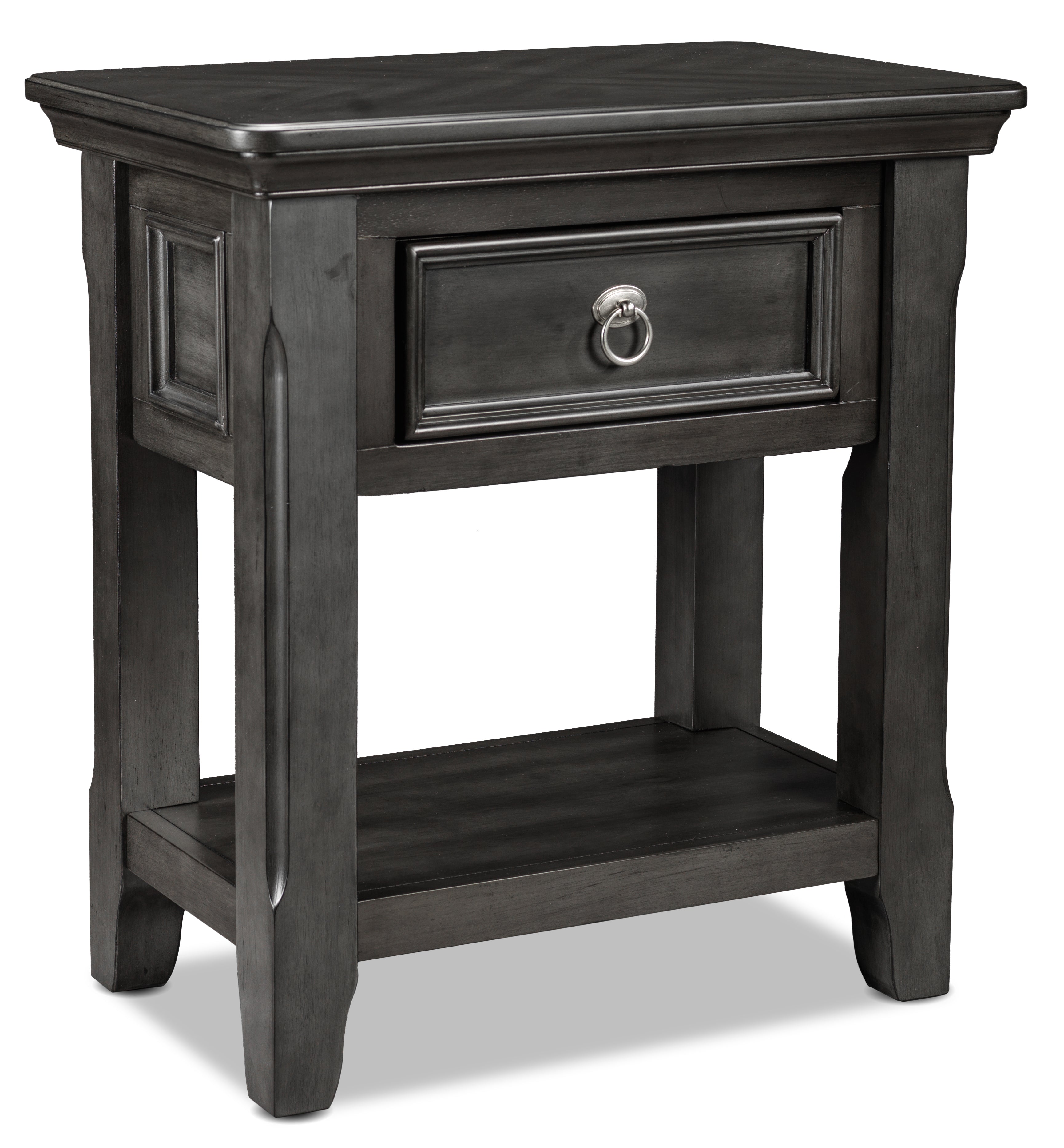 Turner 23" Side Table - Grey
