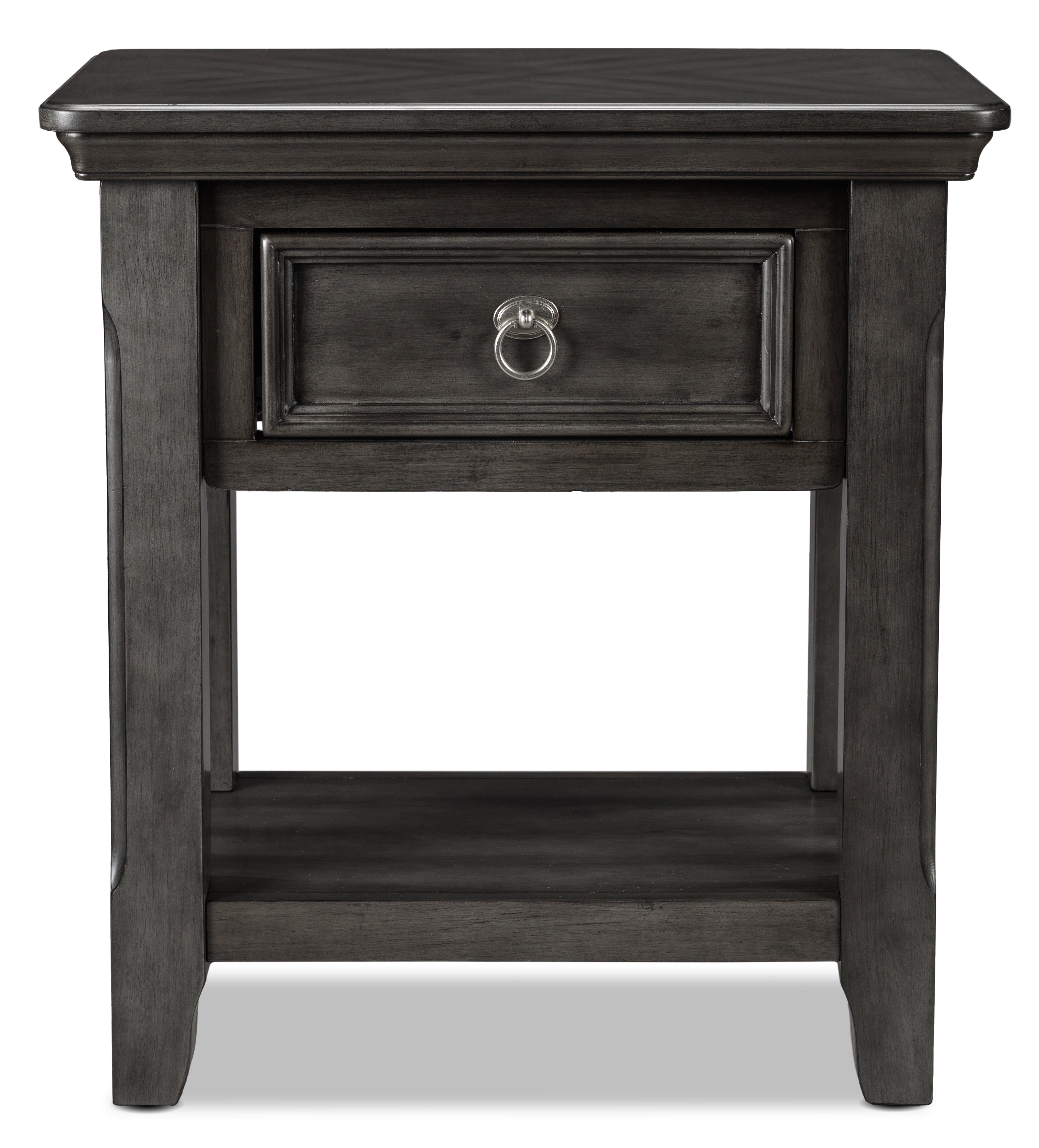 Turner 23" Side Table - Grey