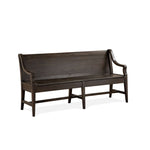 Westley Falls Bench with Back and Storage - Brown