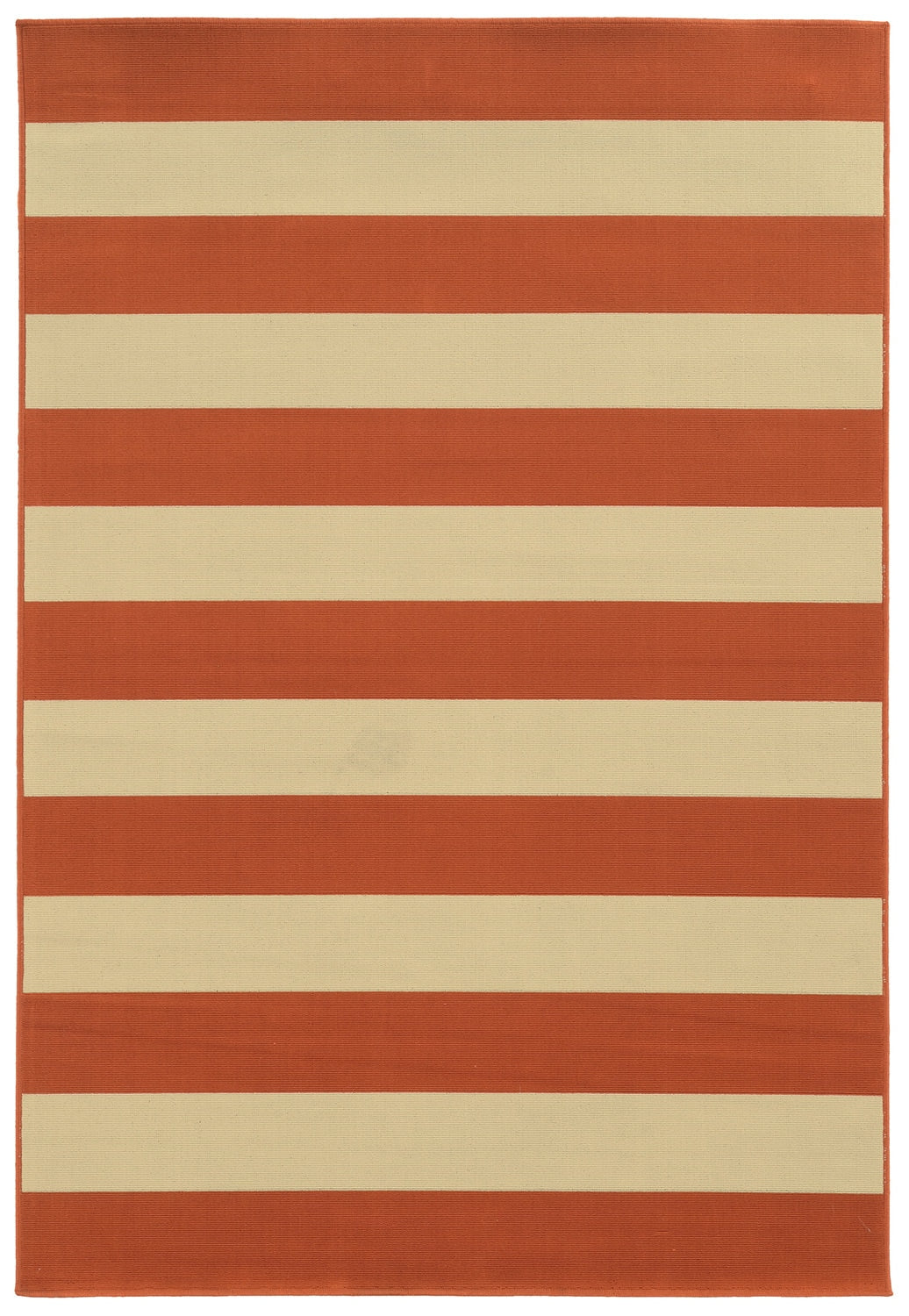 Calypso 4768B Stripe Indoor/Outdoor Area Rug (5'3" x 7'6")