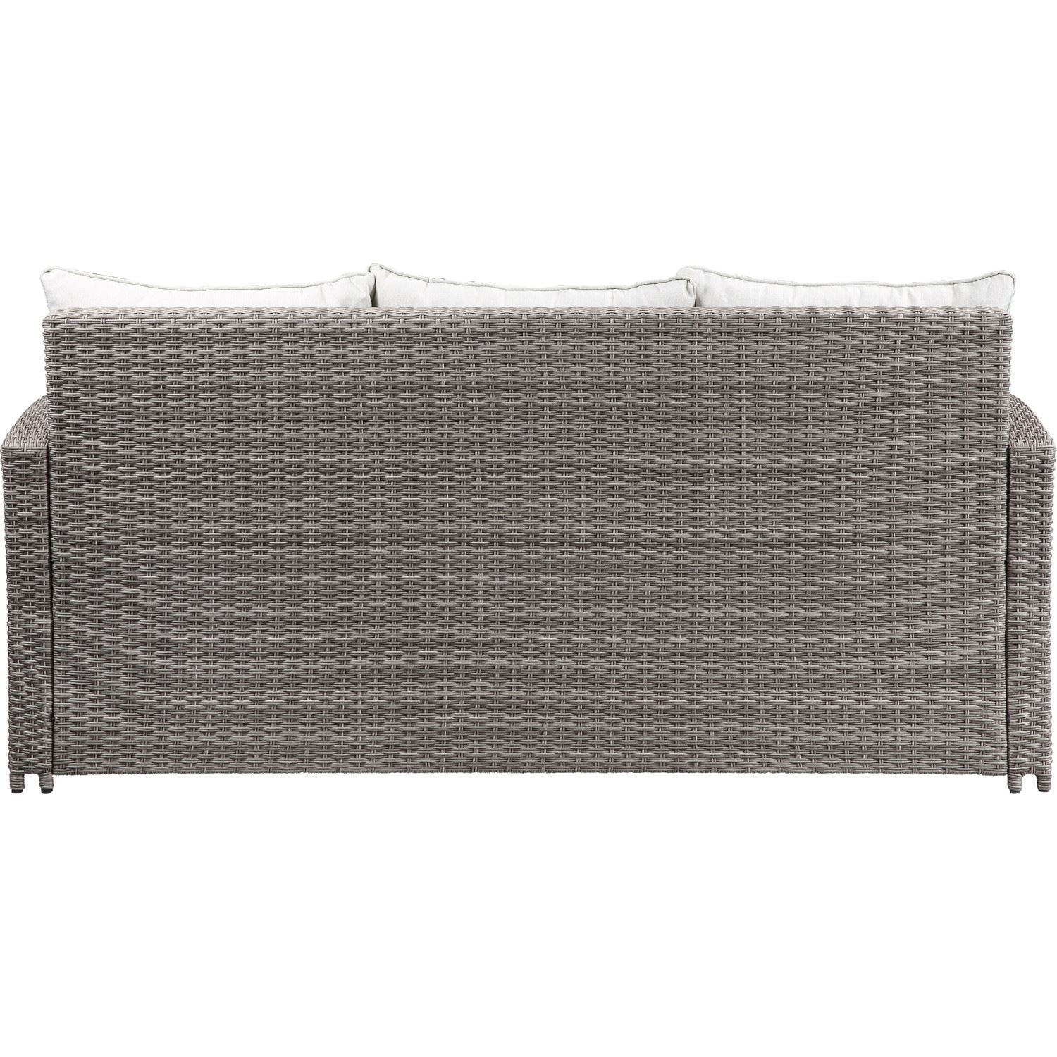 Peguis 4-Piece Outdoor Conversation Set - Grey