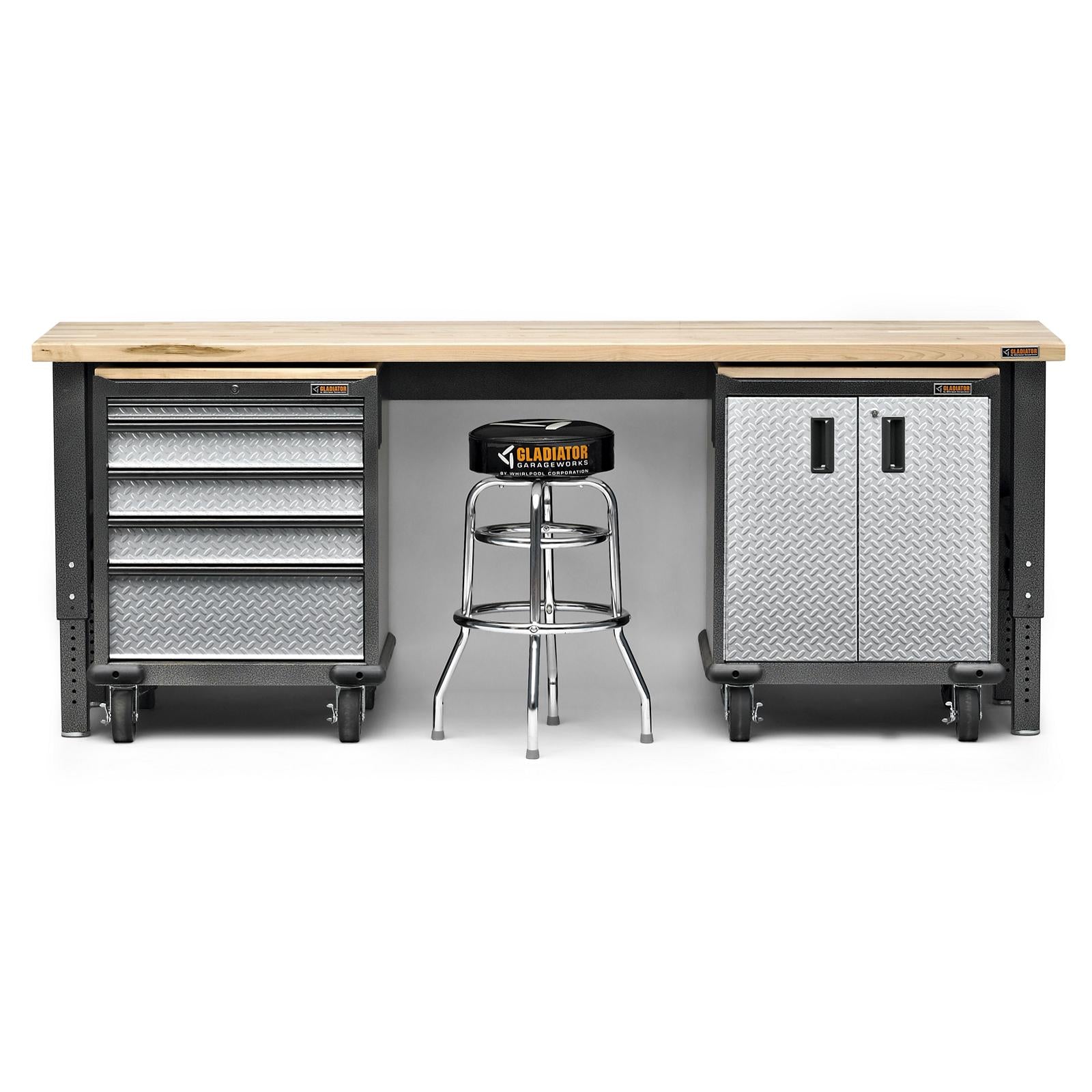 Gladiator Silver Tread Premier Pre-Assembled GearDrawer - GAGD275DLG