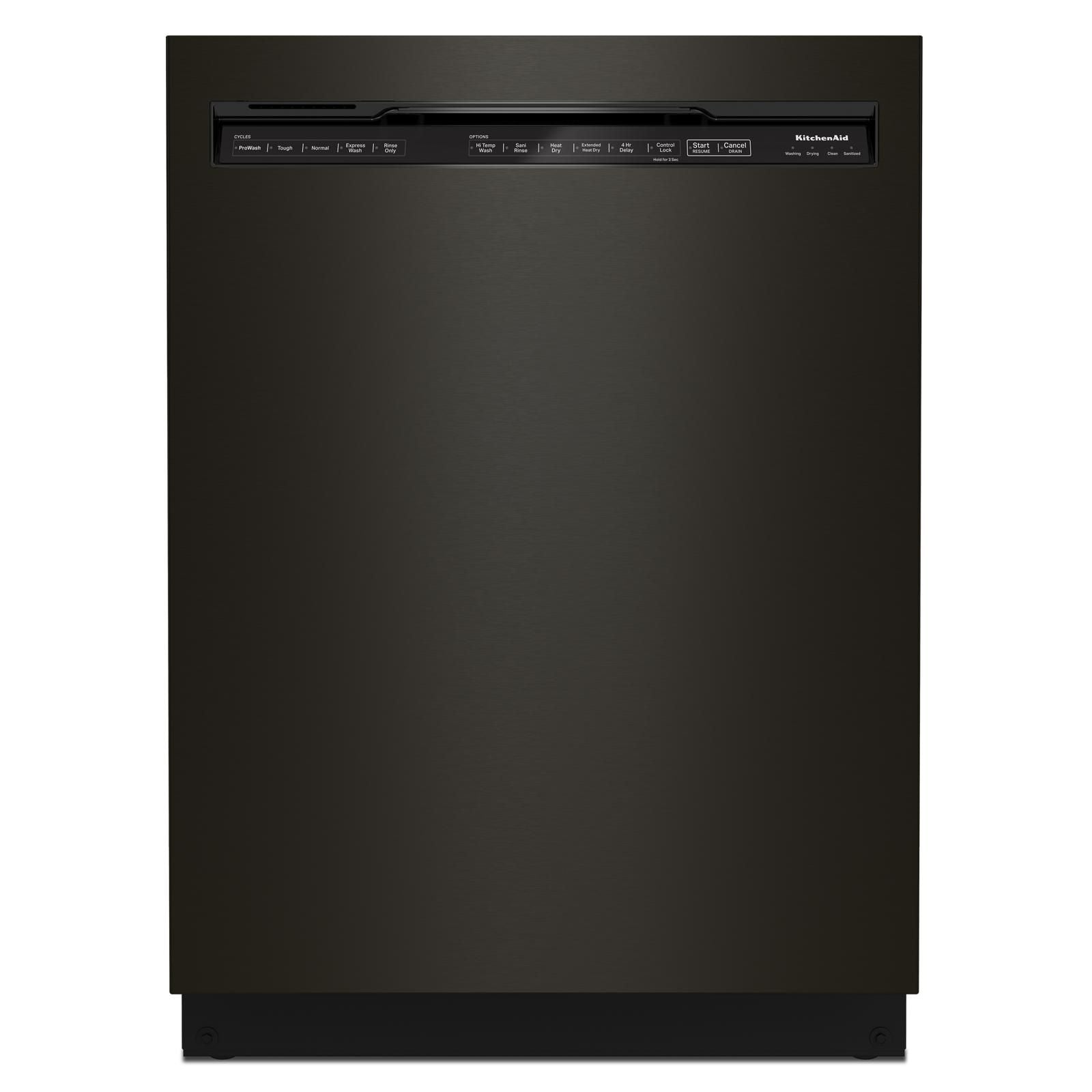 KitchenAid® Black Stainless 24" Dishwasher - KDFM404KBS