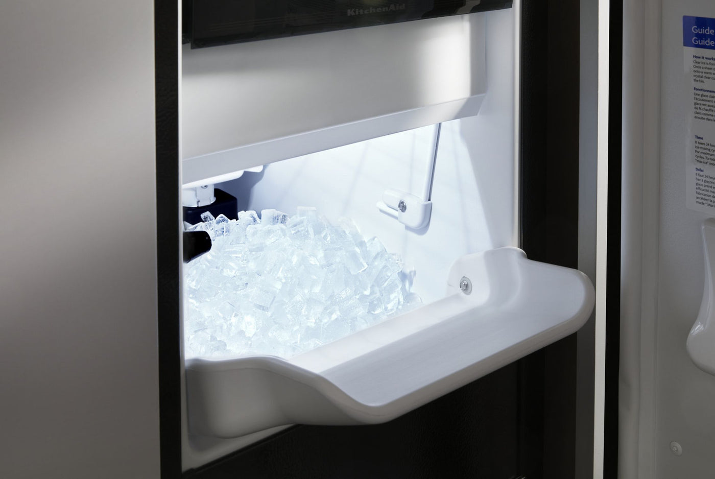KitchenAid PrintShield Stainless Finish Automatic Ice Maker (15 inch.) - KUIX335HPS