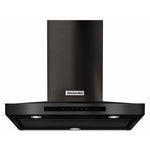 KitchenAid Black Stainless 30" Wall Mount Range Hood (585 CFM) - KVWB600HBS