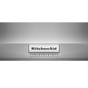 KitchenAid Hotte de cuisinière à montage murale de style commercial 48 po pour moteur 585-1170 PCM acier inoxydable KVWC908KSS