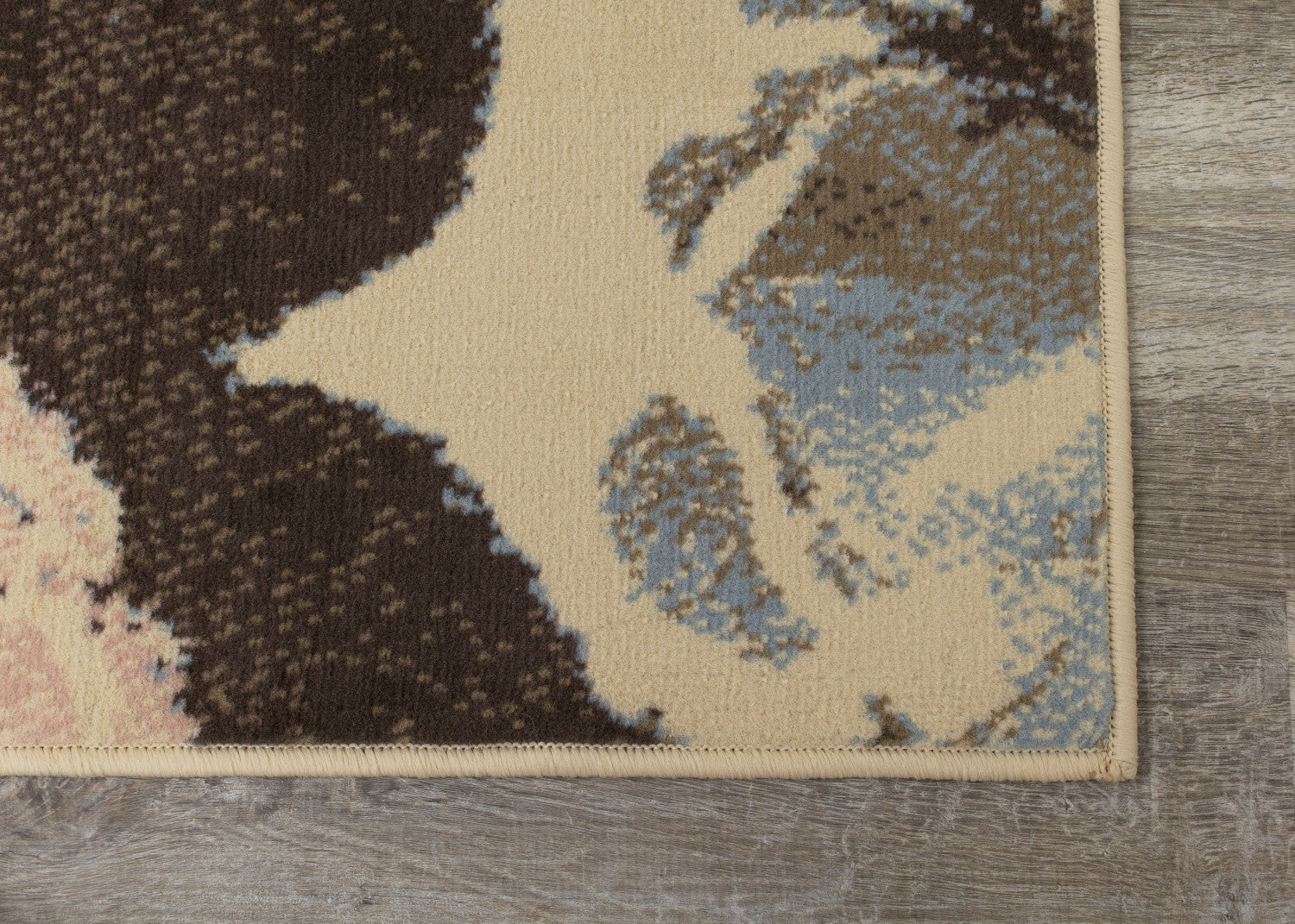 Fiona Flowers Area Rug - 5' X 7' - Cream/Pink