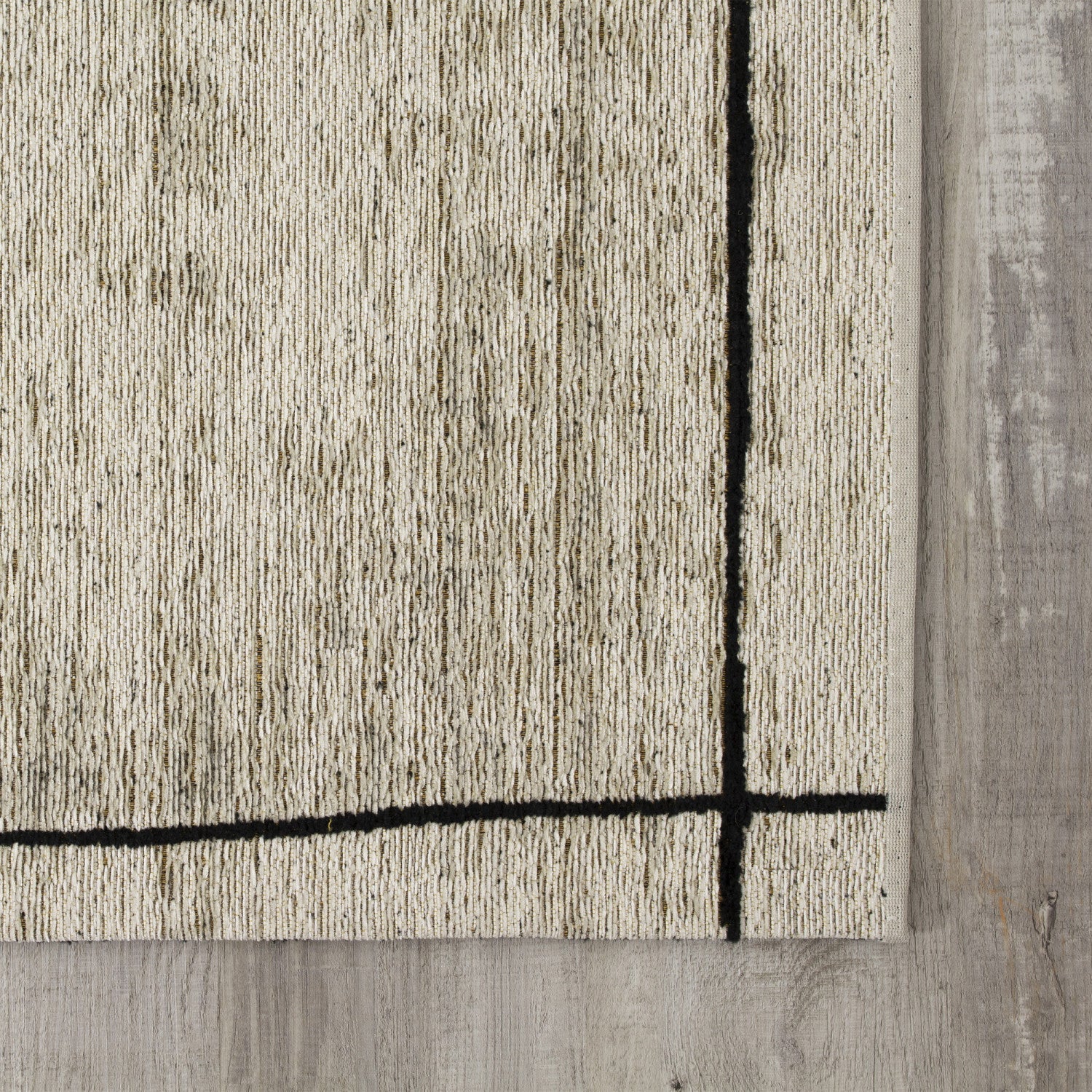 Ollie Abstract Pen Drawing Area Rug - 8' X 11' - Grey