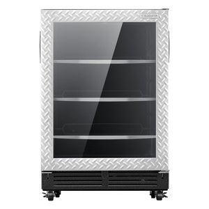 Gladiator Refroidisseur à boissons argent texturé GABC05FDKG