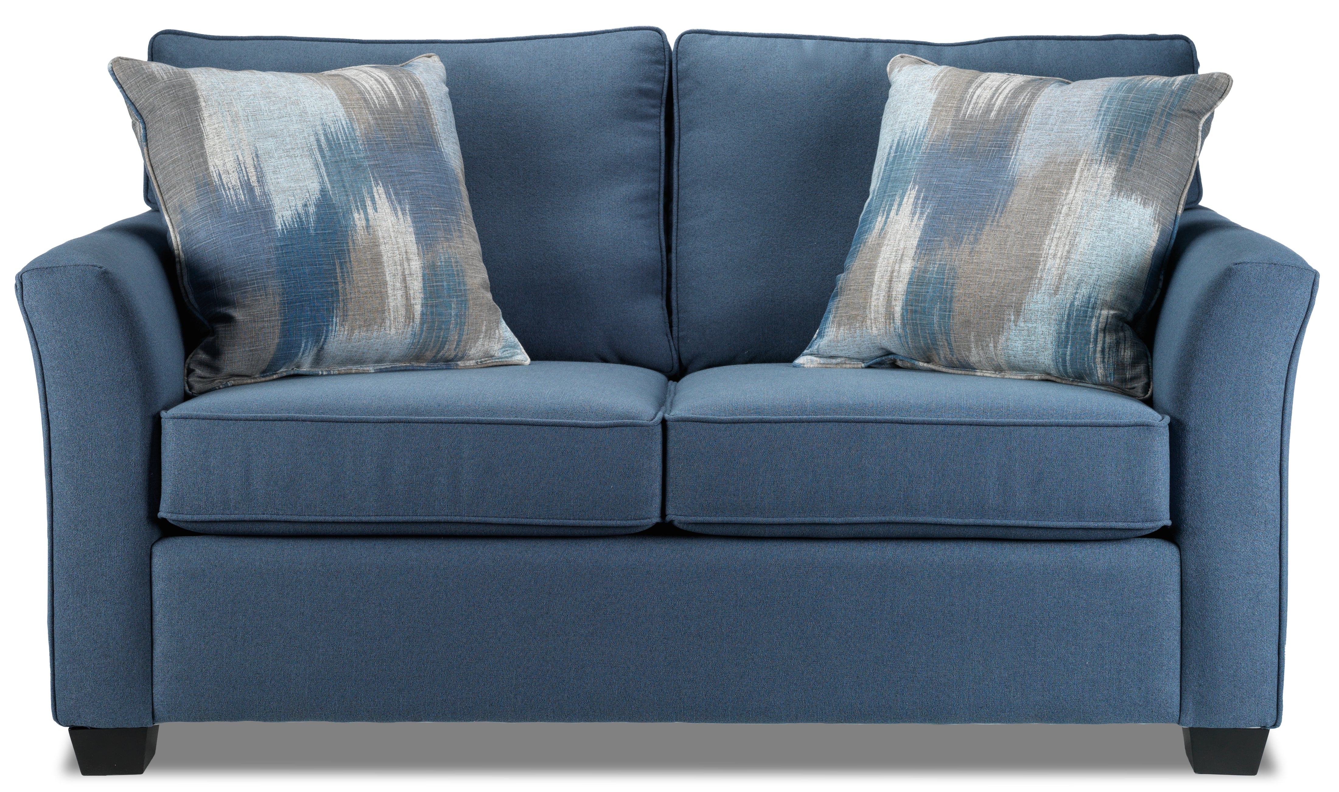 Gretchen Sofa and Loveseat Set - Blue