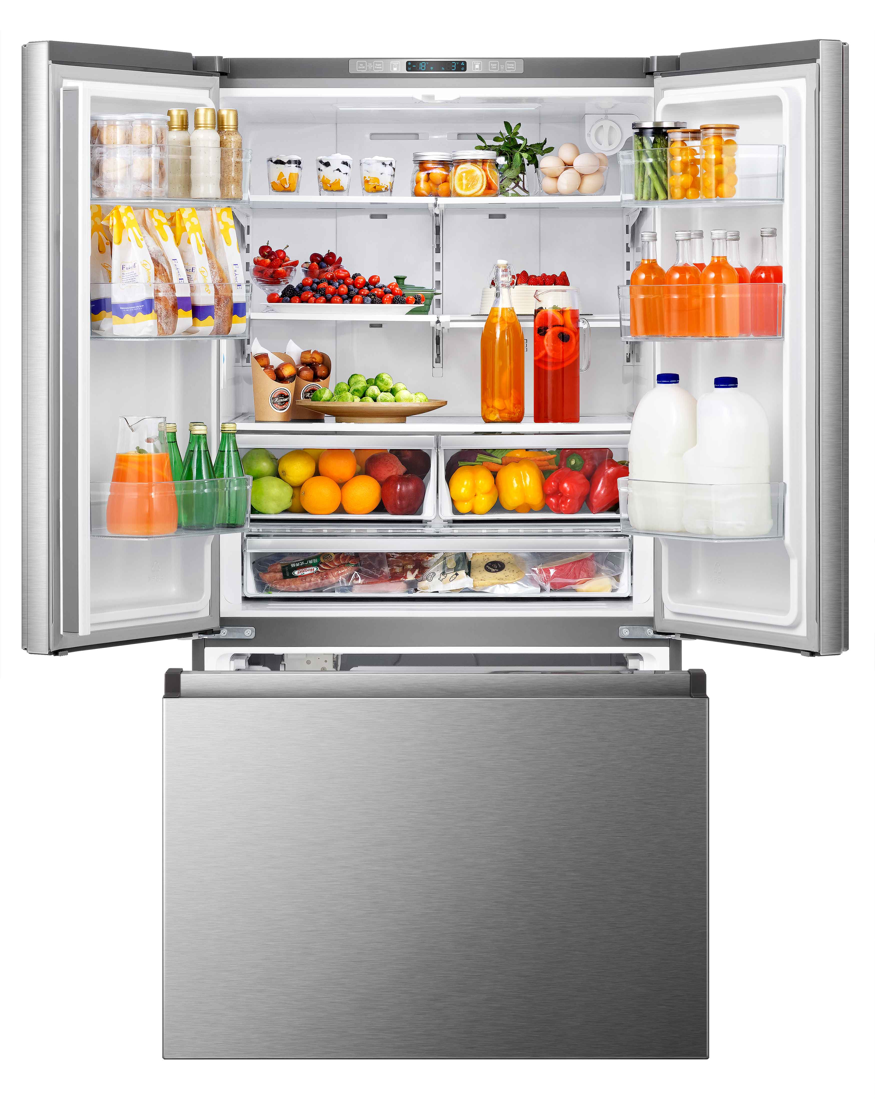 Hisense Stainless Steel French Door Fridge (26.6 Cu.Ft.) - RF26N6AFE