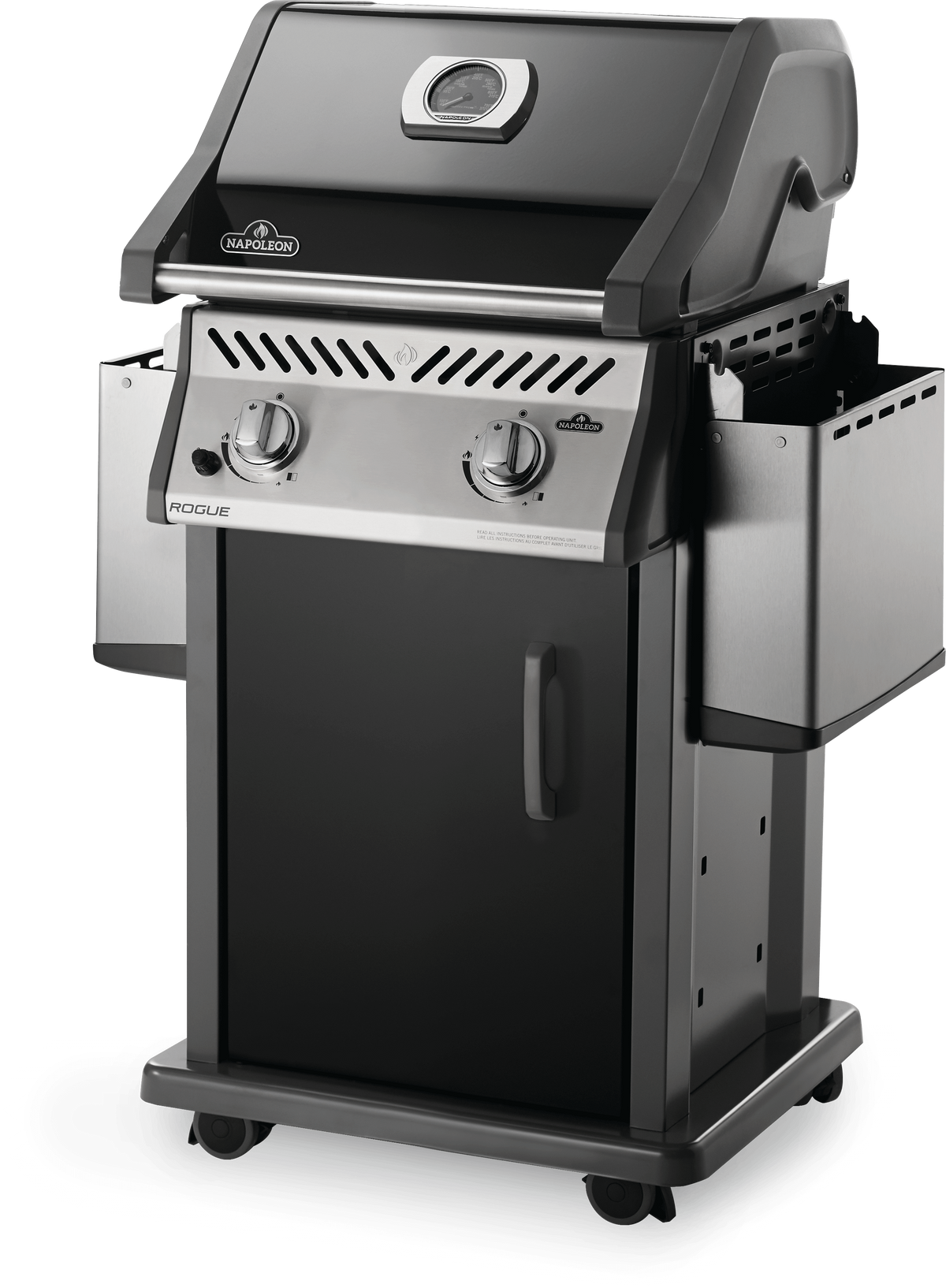 Napoleon Rogue 365 Black Propane Gas Grill Barbecue - R365PK