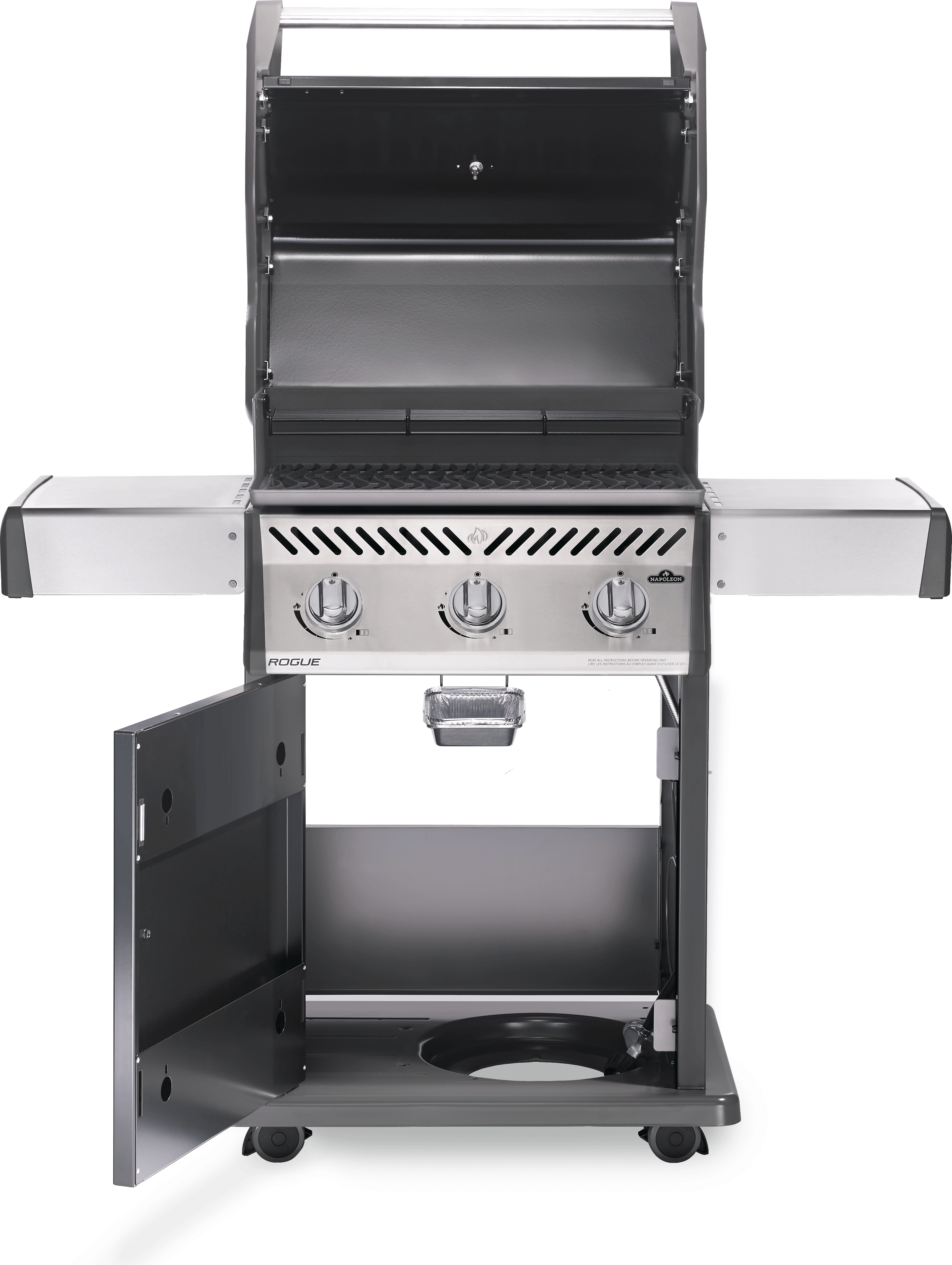 Napoleon Rogue 425 Black Propane Gas Grill Barbecue - R425PK