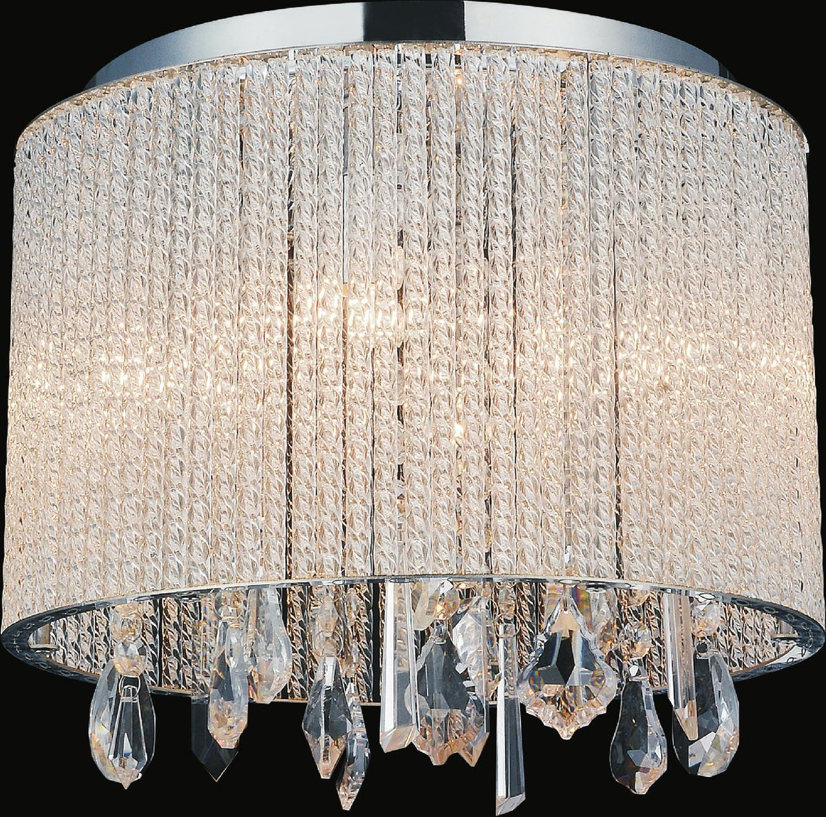 Benson 4 Light Flush Mount - Chrome