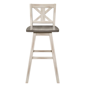 Willa Tabouret hauteur bar – blanc, gris