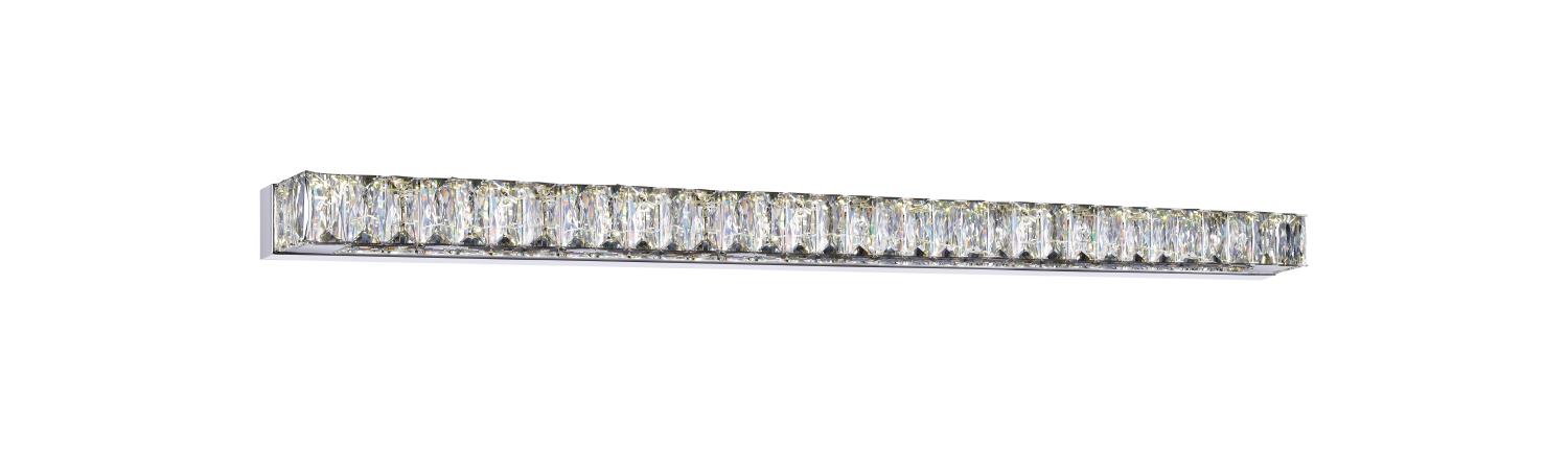 Milan - IV LED Vanity Lighting - Chrome