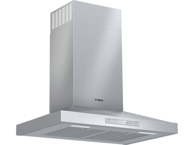 Bosch Série 500 Hotte de cuisinière cheminée murale intelligente 30 po 600 PCM acier inoxydable HCP50652UC