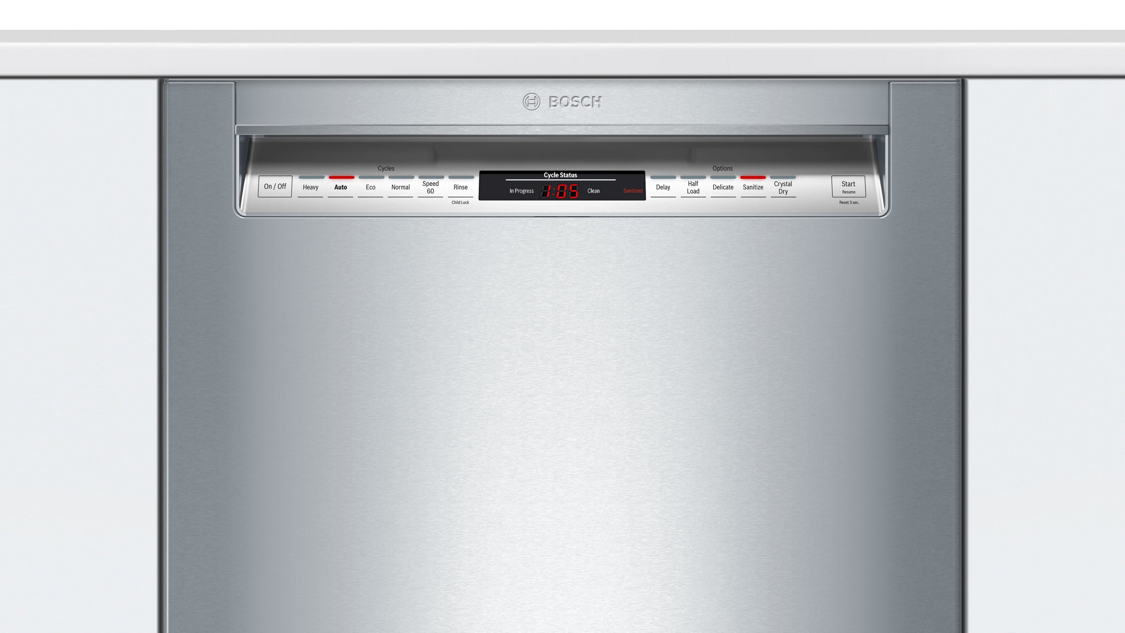 Bosch 800 Series Dishwasher 24'' Stainless Steel Dishwasher - SHEM78Z55N