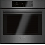 Bosch Black Stainless Steel 800 Series 30-Inch Smart Built-In Single Wall Oven (4.6 Cu.Ft) - HBL8443UC