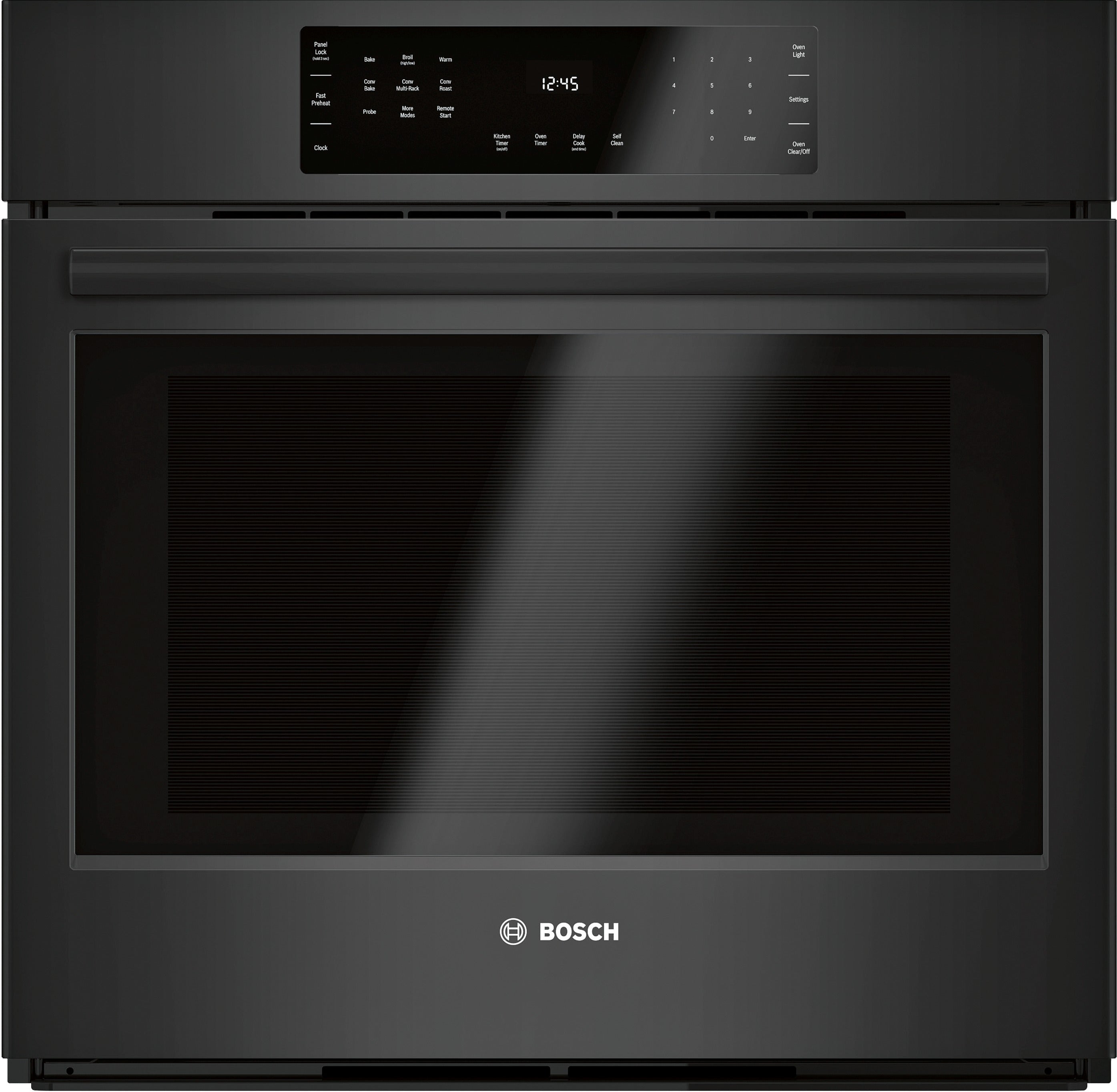 Bosch Black 800 Series 30-Inch Smart Built-In Single Wall Oven (4.6 Cu.Ft) -HBL8463UC
