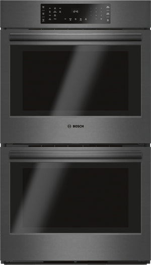 Bosch Série 800 Four double encastré 4,6 pi³ 30 po acier inoxydable noir HBL8642UC