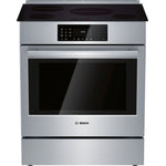 Bosch 30" Stainless Steel Induction Slide-In Range - HII8056C