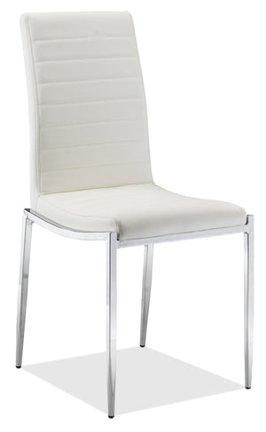 Darron Chaise sans bras – blanc